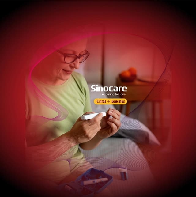 Glucómetro Sinocare Safe-Accu